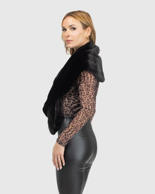 Mink Stole | Black