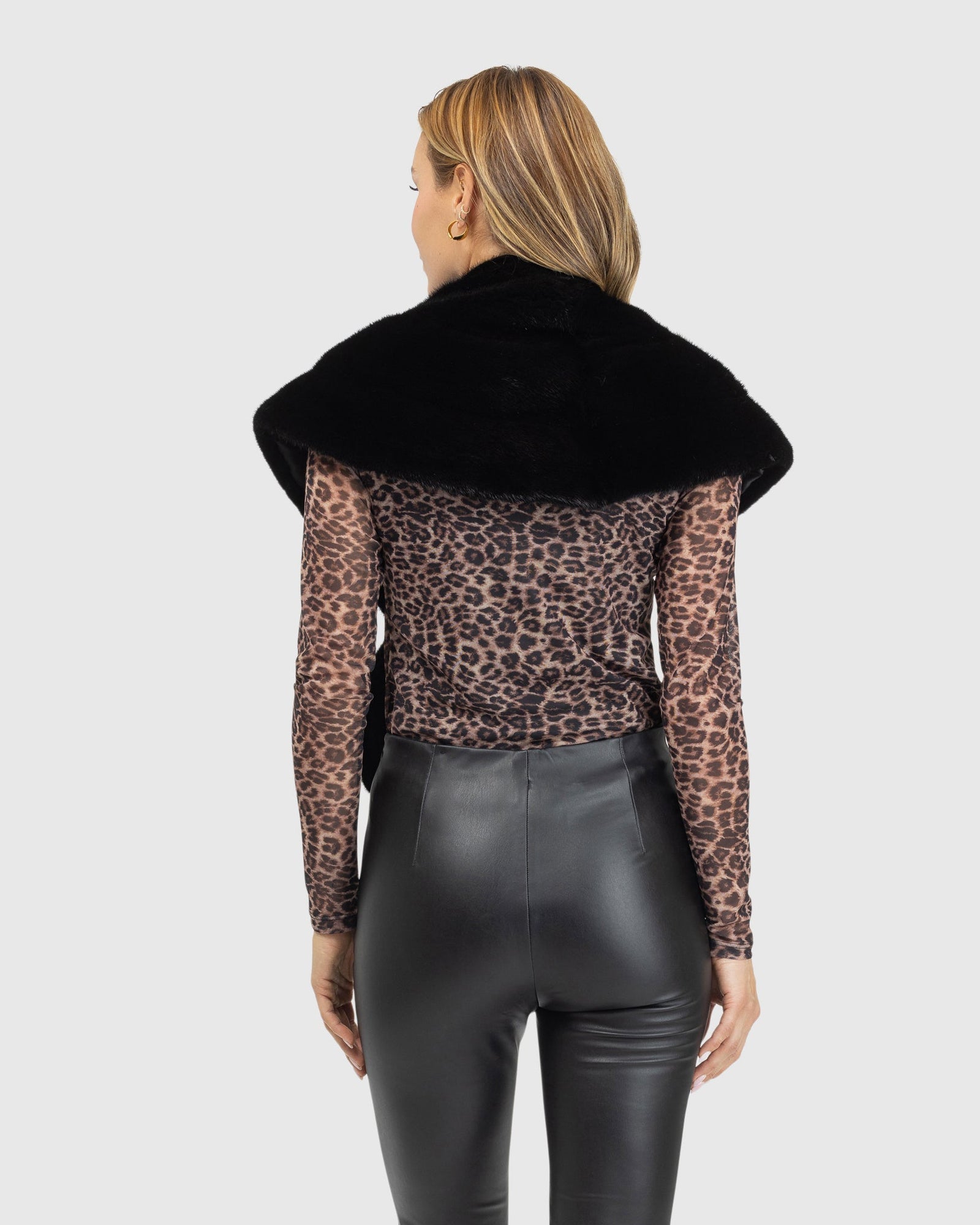 Mink Stole | Black