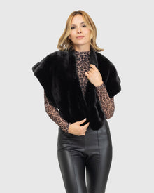 Mink Stole | Black