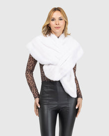 Mink Stole | White