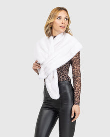 Mink Stole | White