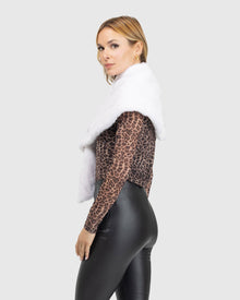 Mink Stole | White