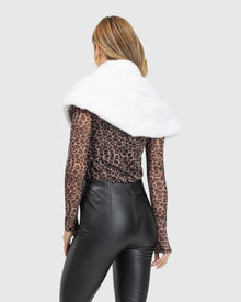 Mink Stole | White