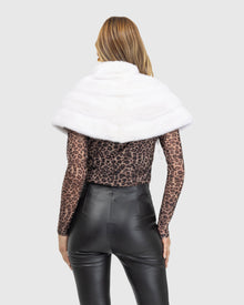Mink Stole | White