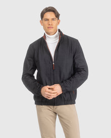 Men | Nubuck Jacket Reversible To Loro Piana Cashmere & Wool | Terracotta/Black