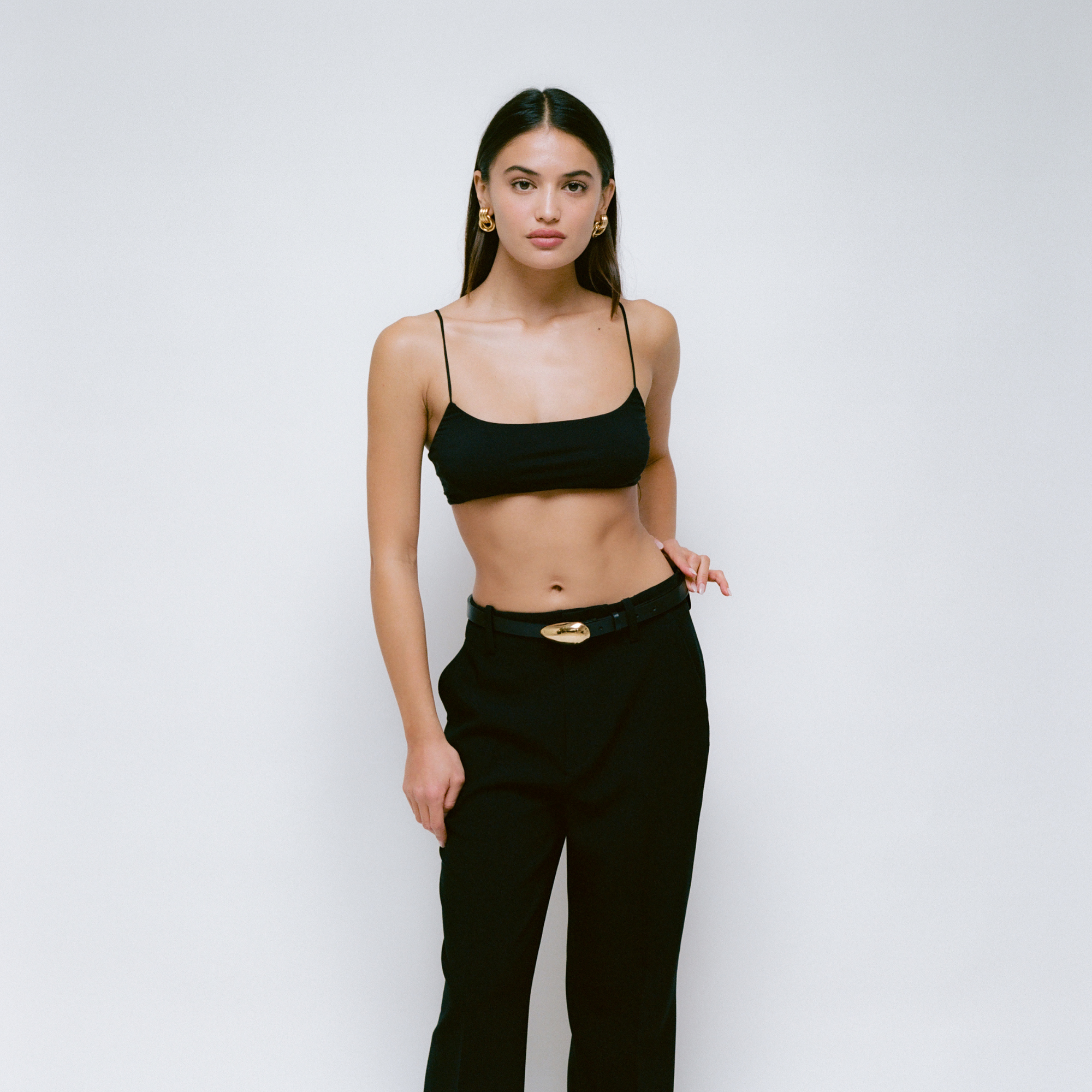 Bean Belt Black | Gold