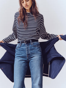 Women | The Carla High Rise Straight | Vintage Dark Indigo