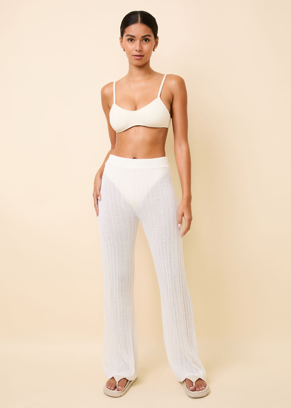 Women | Faye Ribbed Knit Pant | Brule