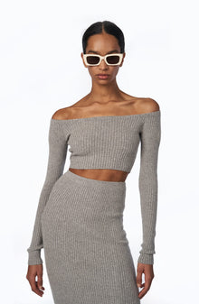 Jenski Knit Top | Stone
