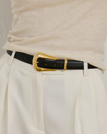 No. 17 Belt | Black-Gold