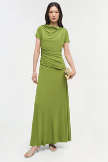Womens | Shanelle Jersey Midi Dress | Kiwi