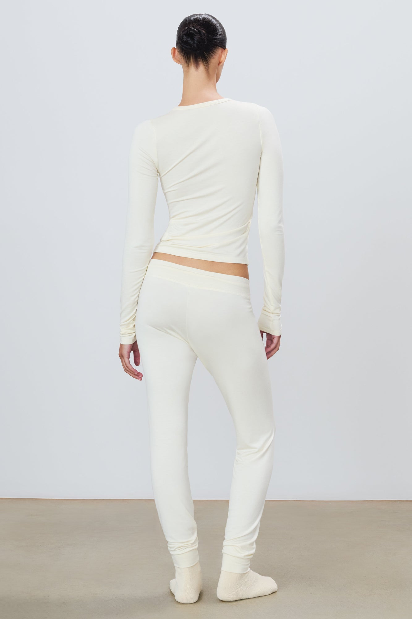 Drawstring Pant | Cream