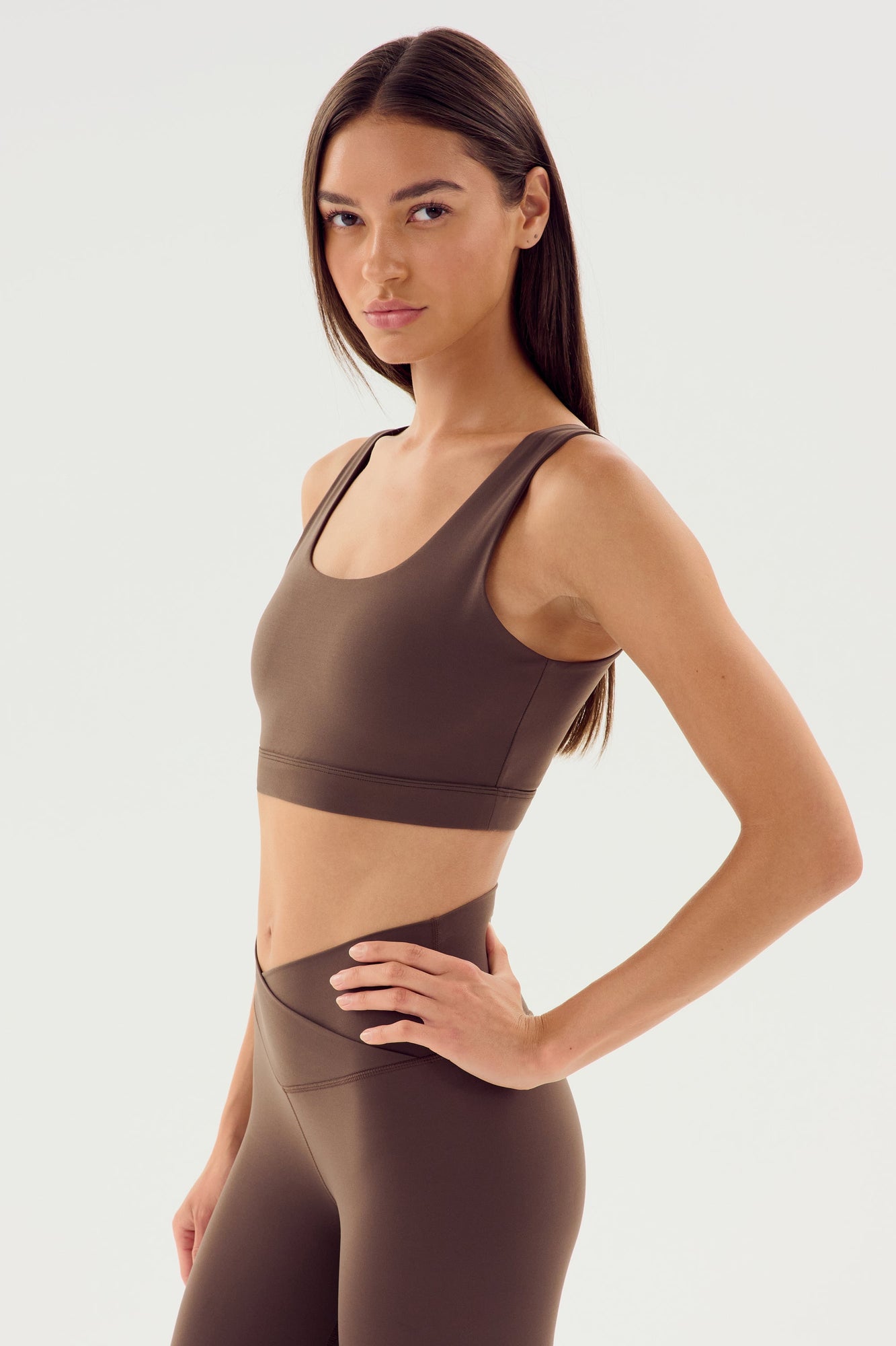 Sprint Rigor Bra | Dark Chocolate