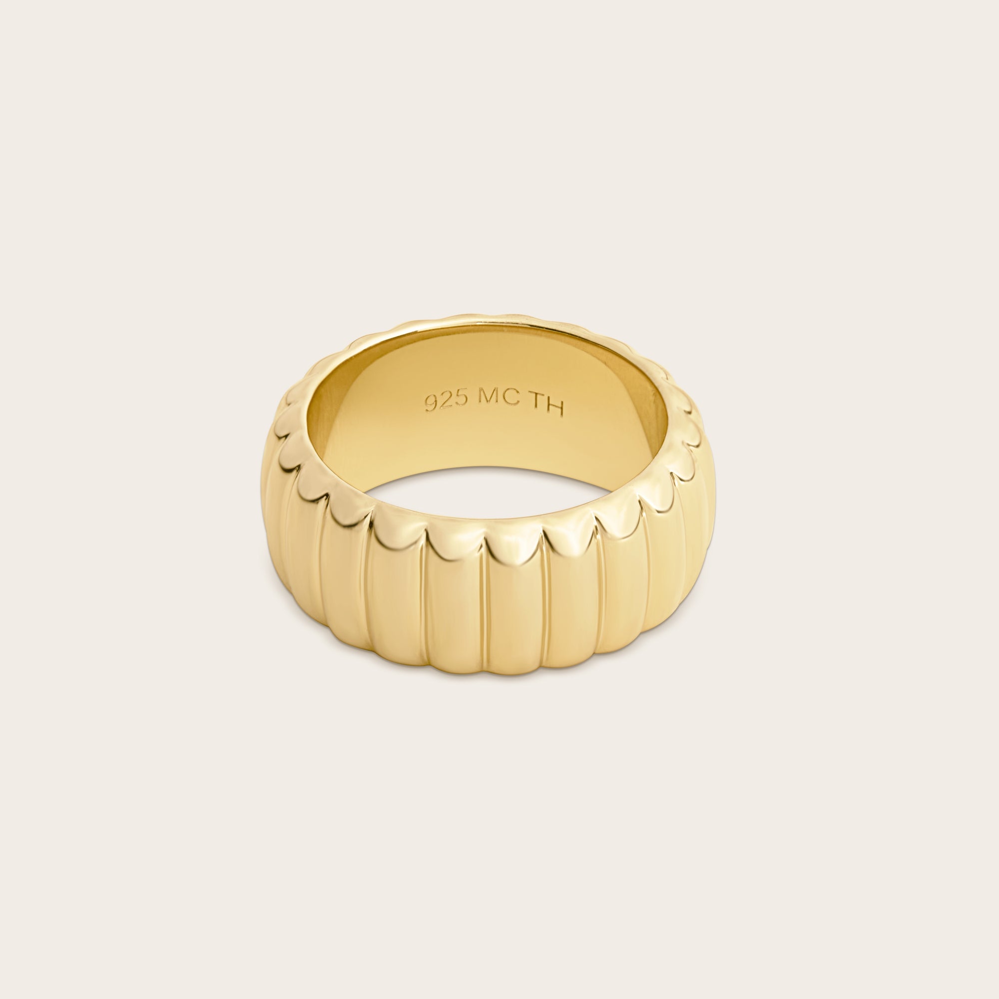 Womens | Aurelia Bold Ring | 18K Solid Yellow Gold