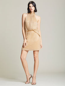 Mock Neck Dress - Halston