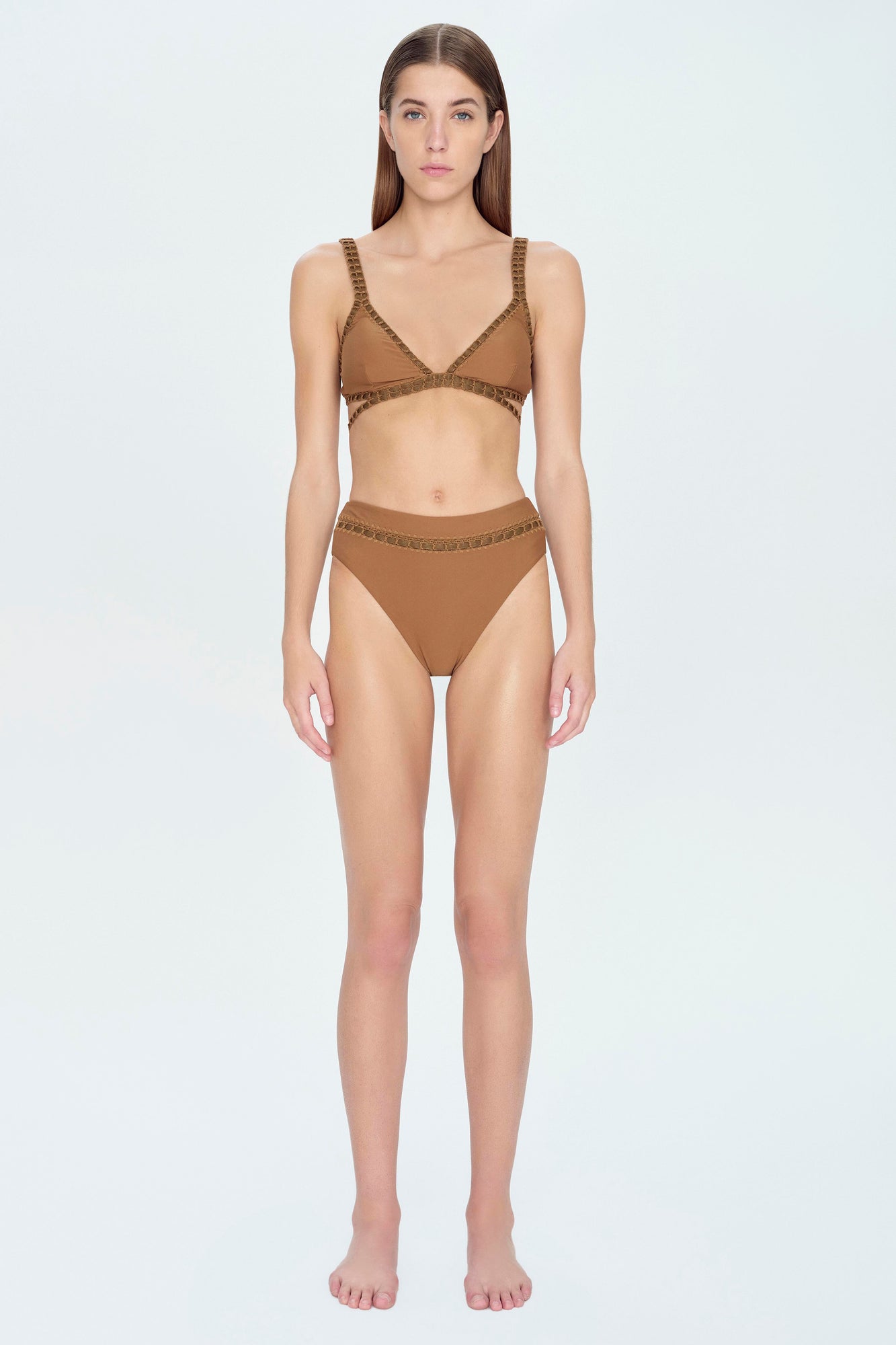 Womens | Catina Bikini Top | Bronze