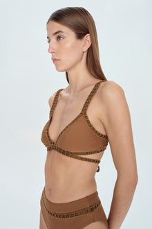 Womens | Catina Bikini Top | Bronze