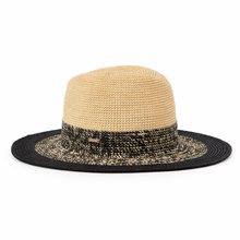 Lourdes Fedora | Ivory/Black