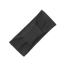 Cashmere Headband With Knot | Black