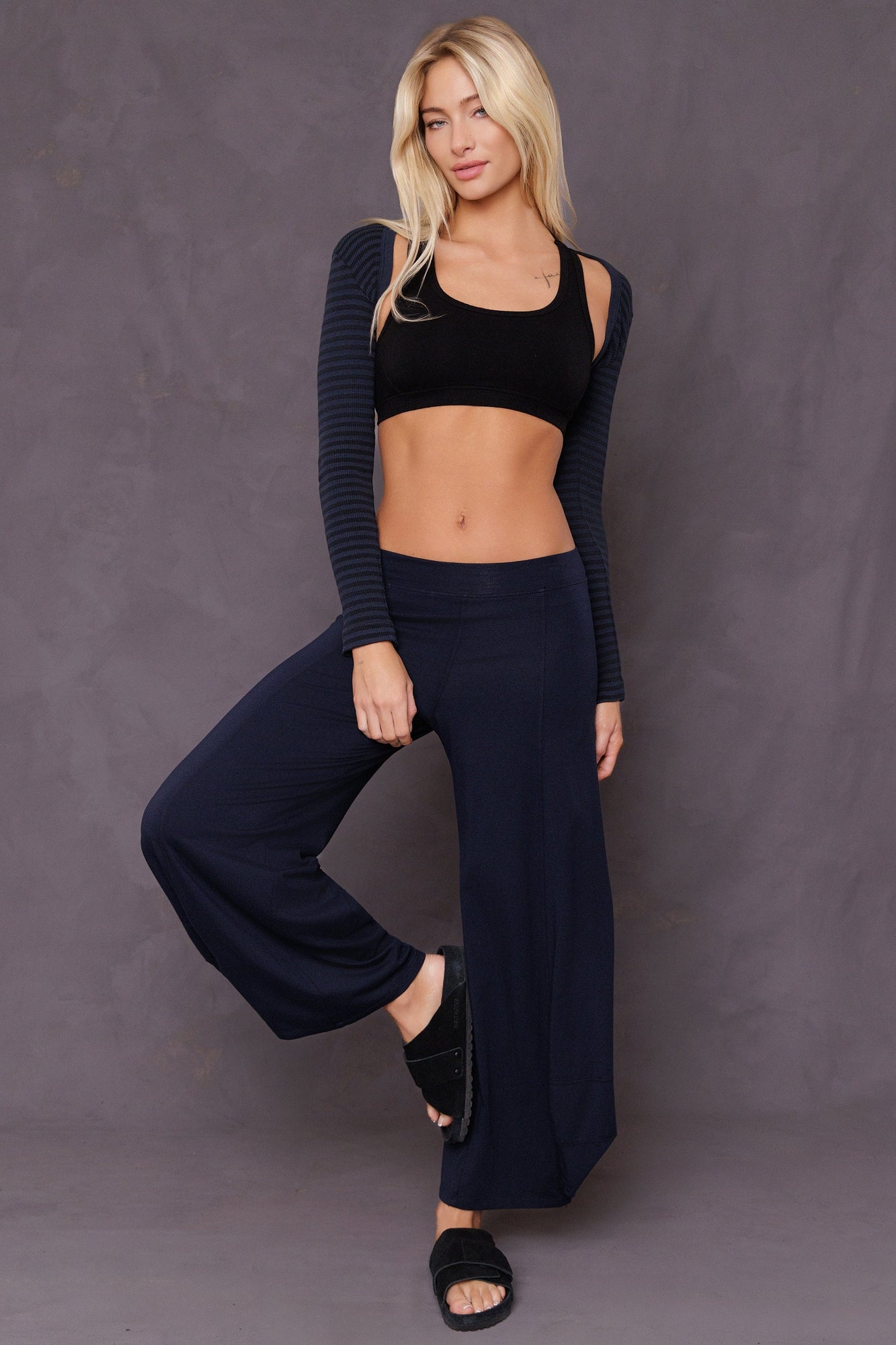 Women | Vintage Stripe Dancer Shrug | Past Midnight