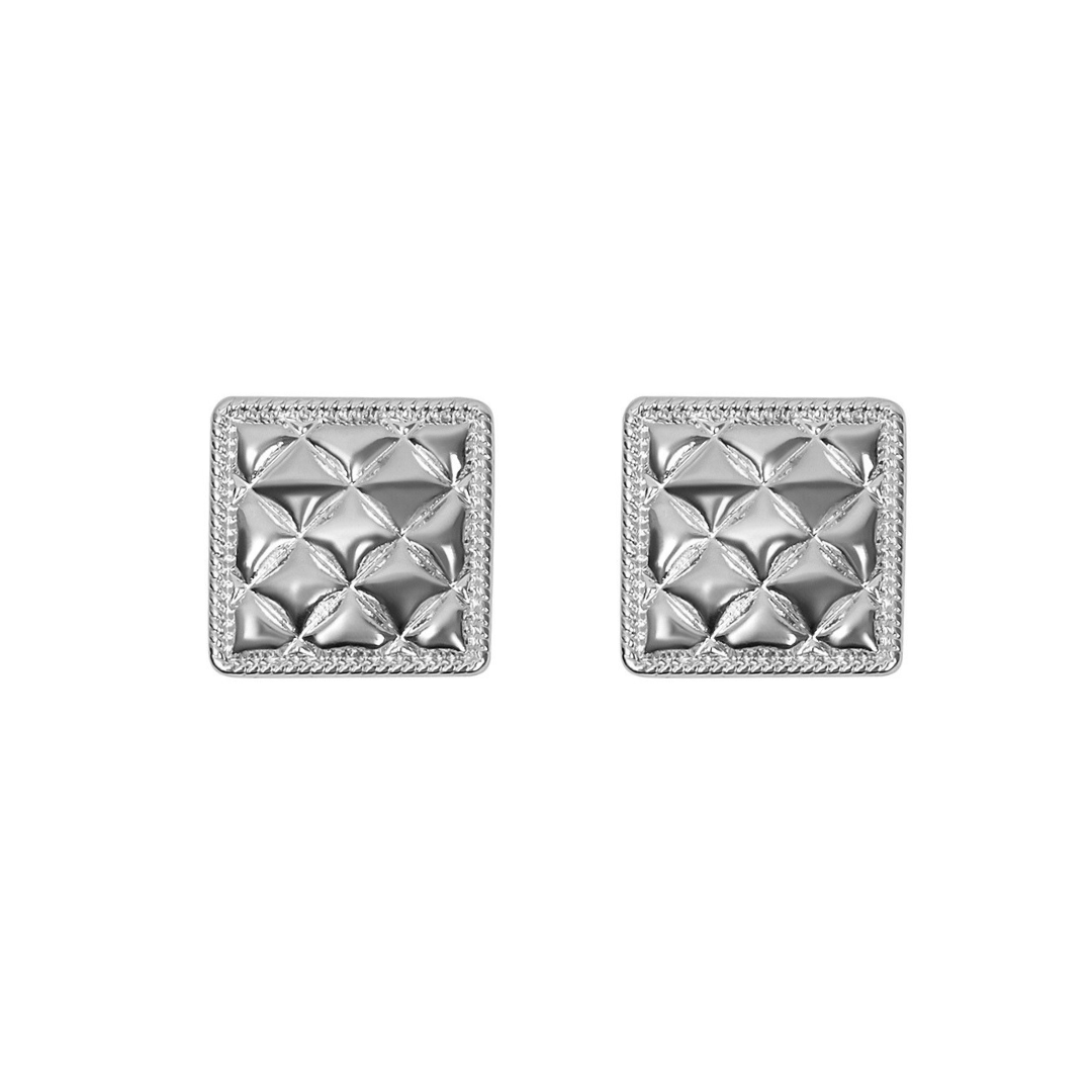 Blair Earring | Rhodium-Plated Brass