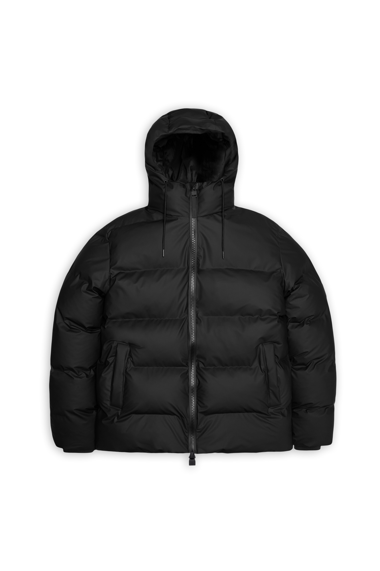 Rains Alta Puffer Jacket Black Jacket