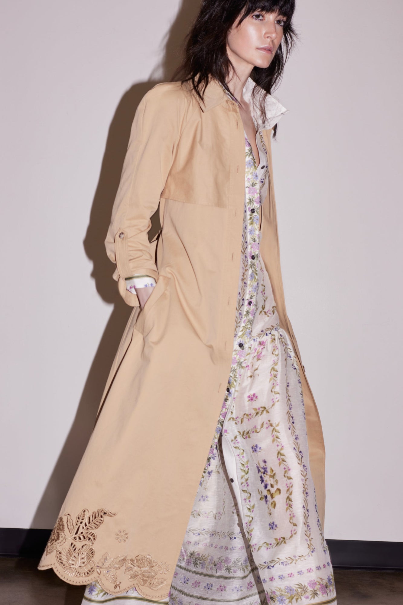 Pax Trench Coat | Sand