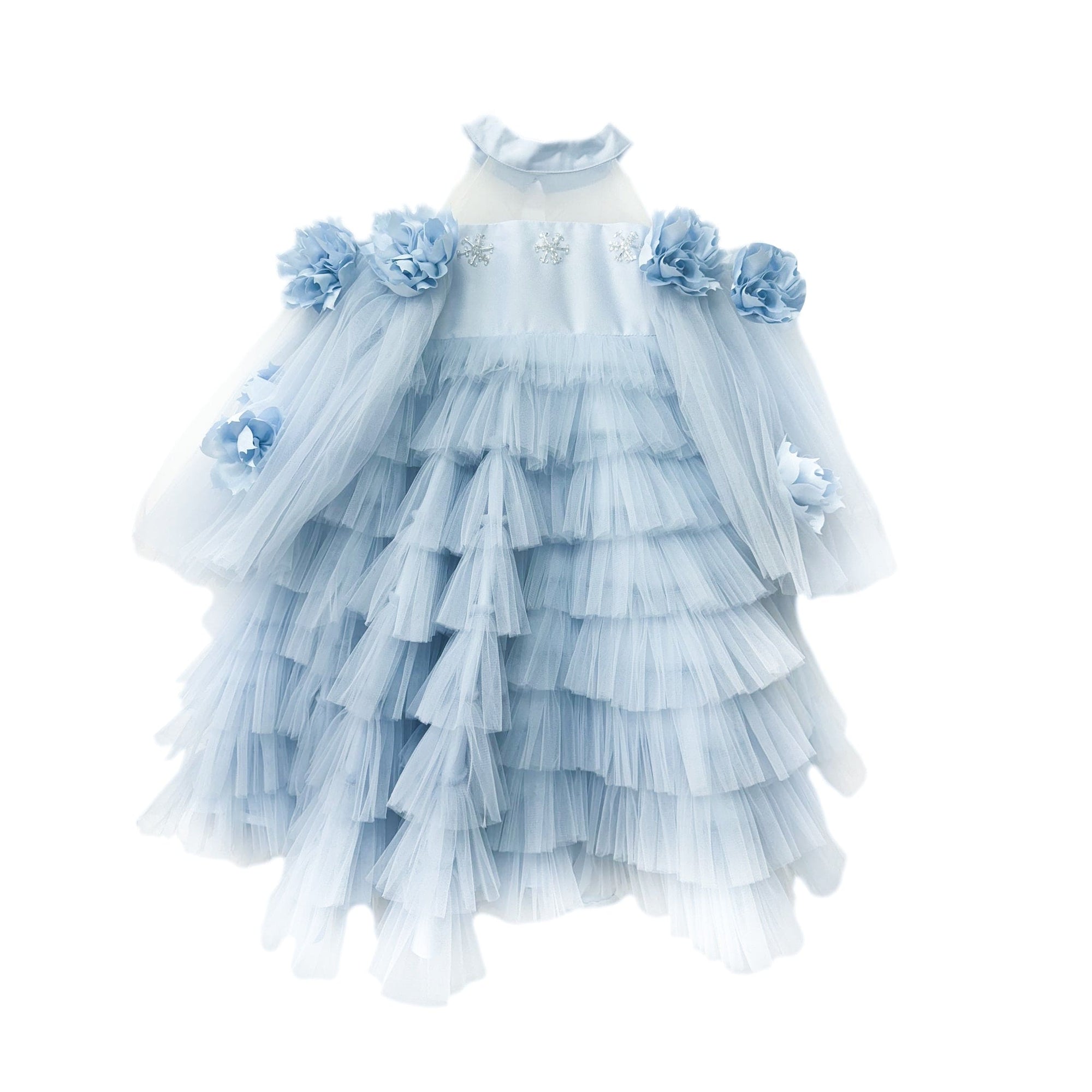 Alaska Baby Blue Tulle Dress | Blue