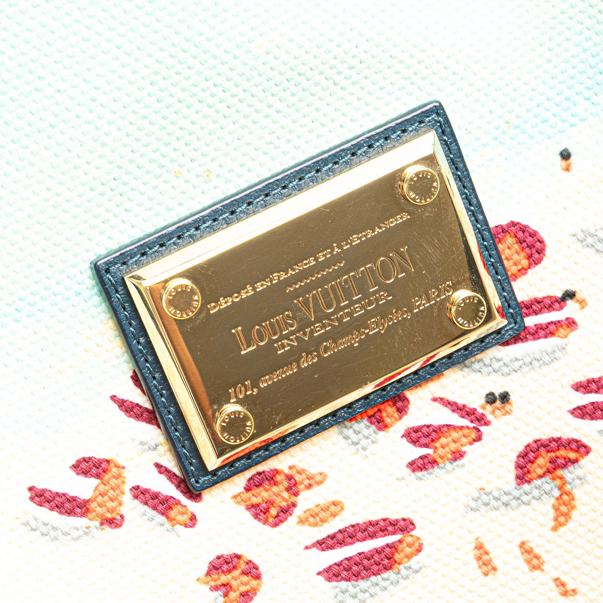 Louis Vuitton | Pre-Owned Ailleurs Cabas Promenade GM | Blue Multi/Multi