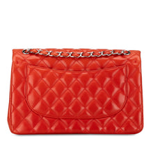 Chanel | Pre-Owned Jumbo Classic Lambskin Double Flap - I | Red