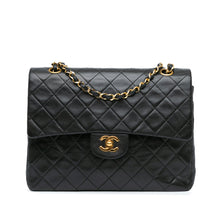 Chanel | Pre-Owned Medium Tall Classic Lambskin Double Flap | Black