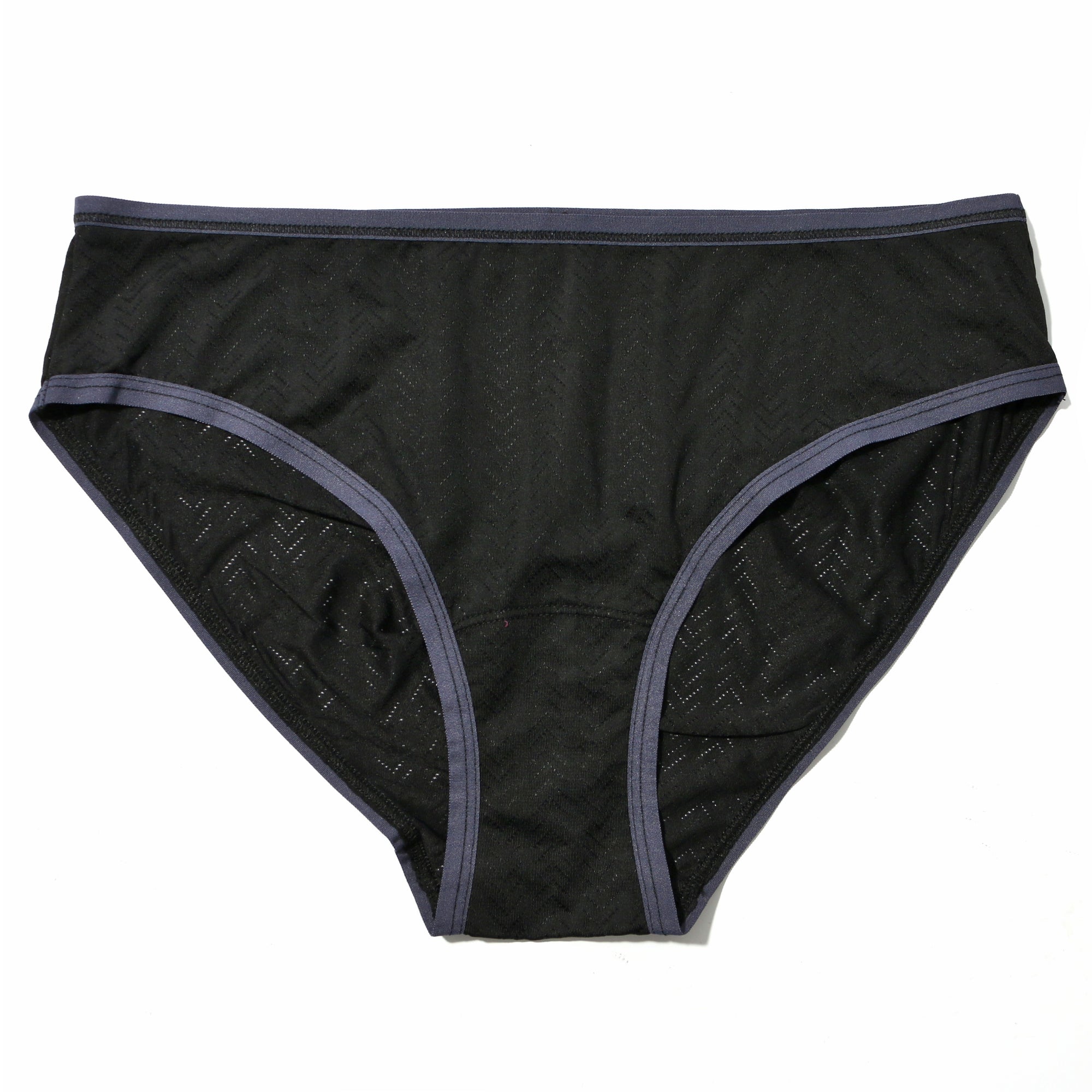 Movecalm Rouched Brief | Black/Granite