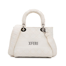 Dior | Pre-Owned Medium Canvas Cannage Lady D Lite - II | White