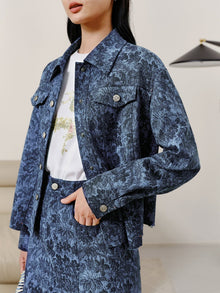 Short Denim Jacket | Blue