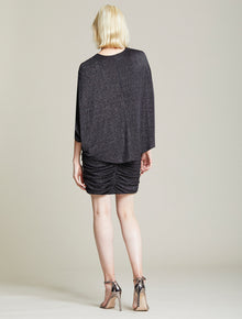 Metallic Knit Dress - Halston