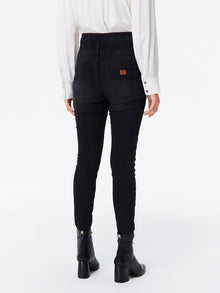 Springy Cropped Jeans | Grey