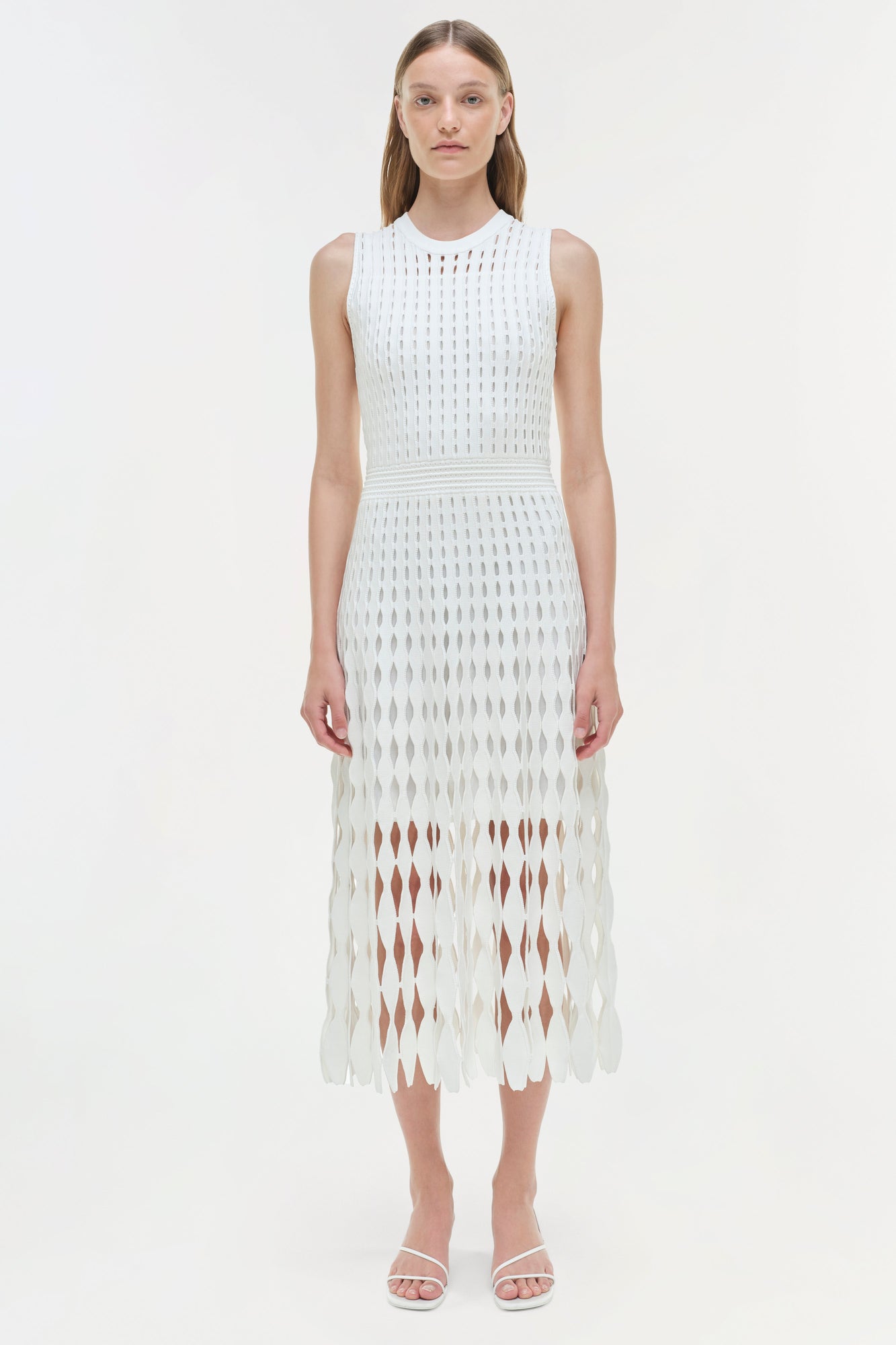 Womens | Zyla Knit Maxi Dress | Ivory