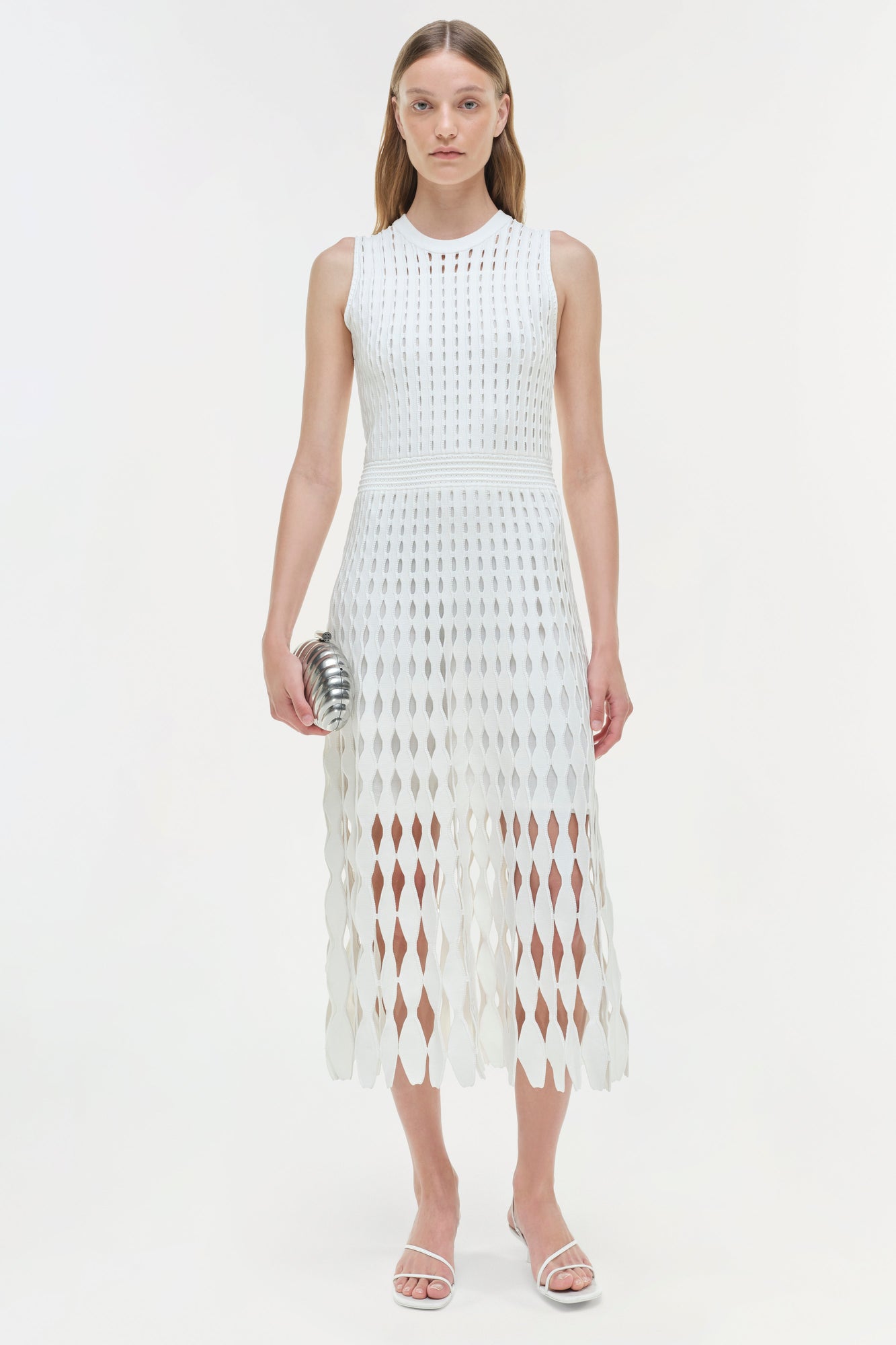 Womens | Zyla Knit Maxi Dress | Ivory