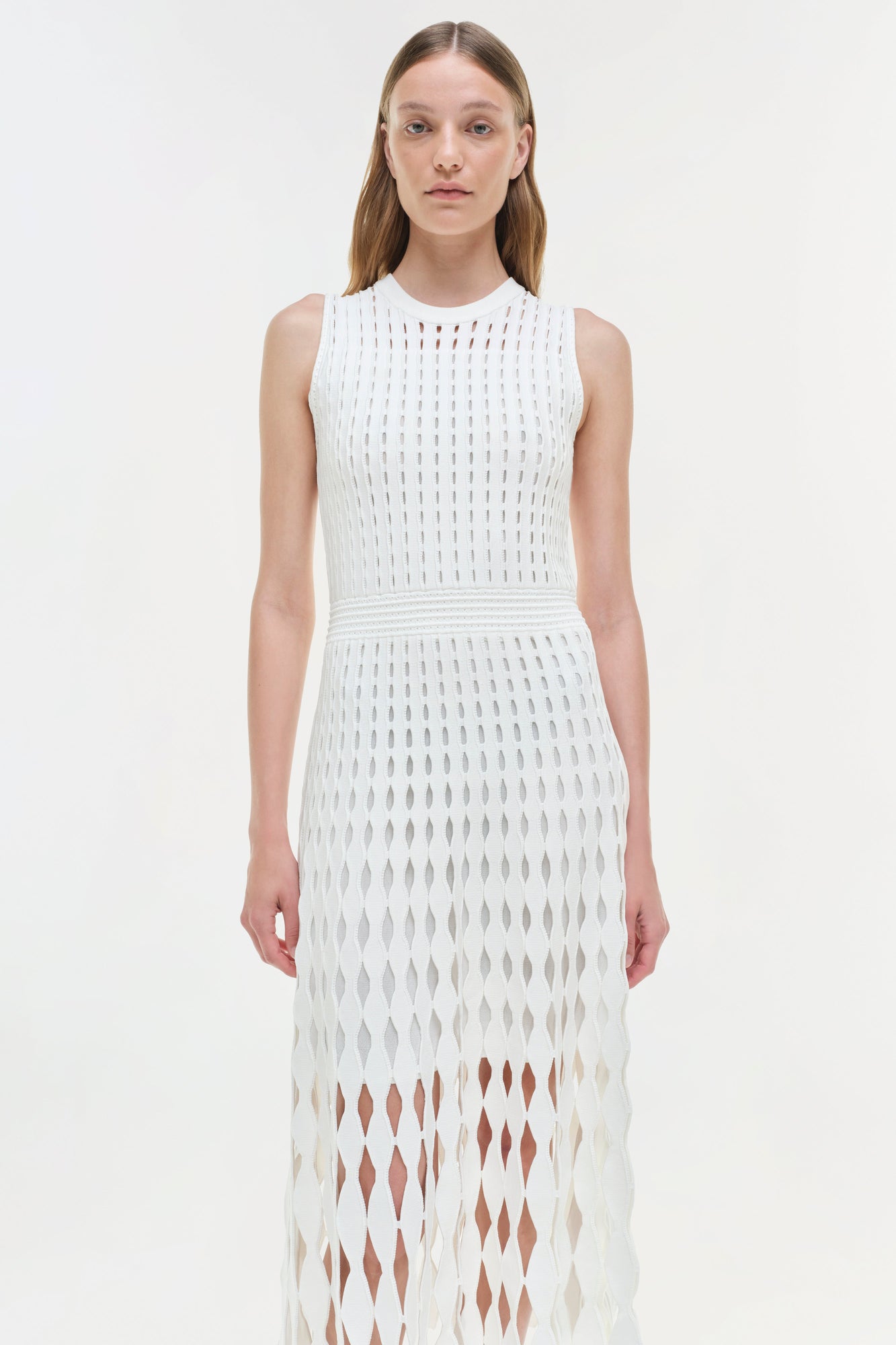 Womens | Zyla Knit Maxi Dress | Ivory