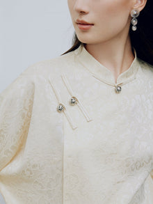 Chinese Aesthetics Blouse | Beige