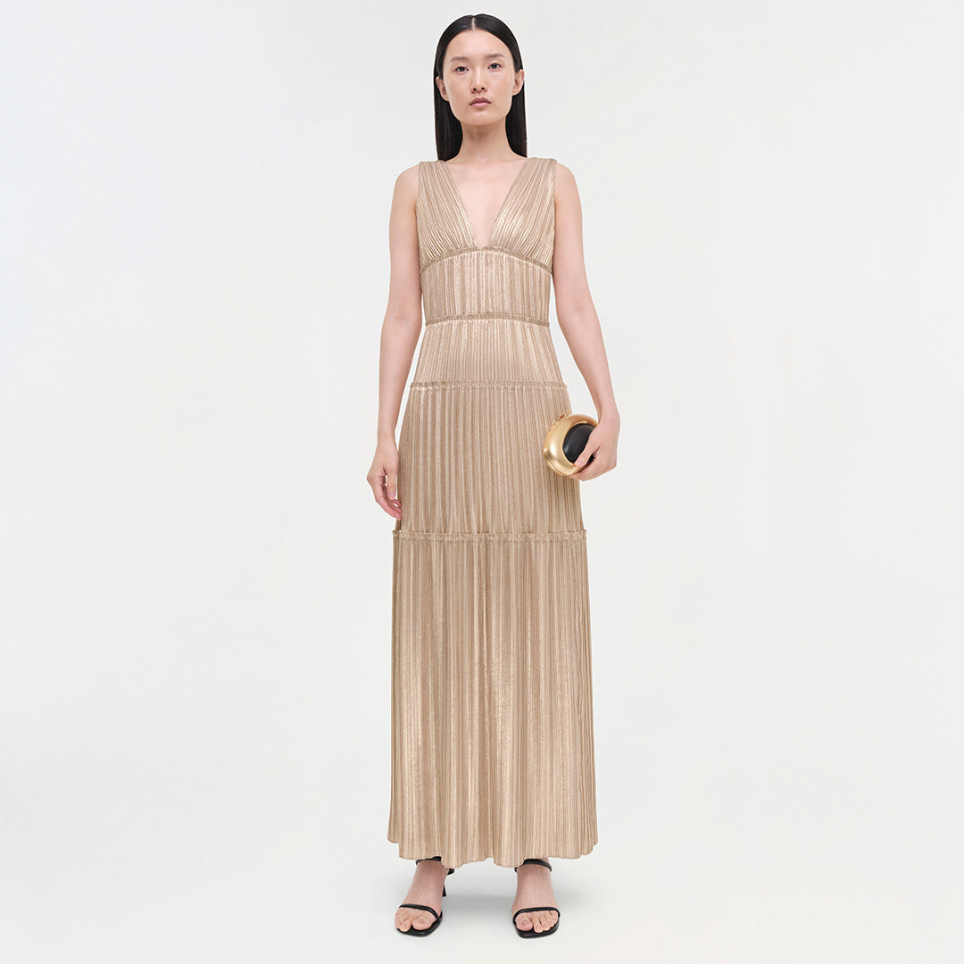 Womens | Vallen Gown | Champagne