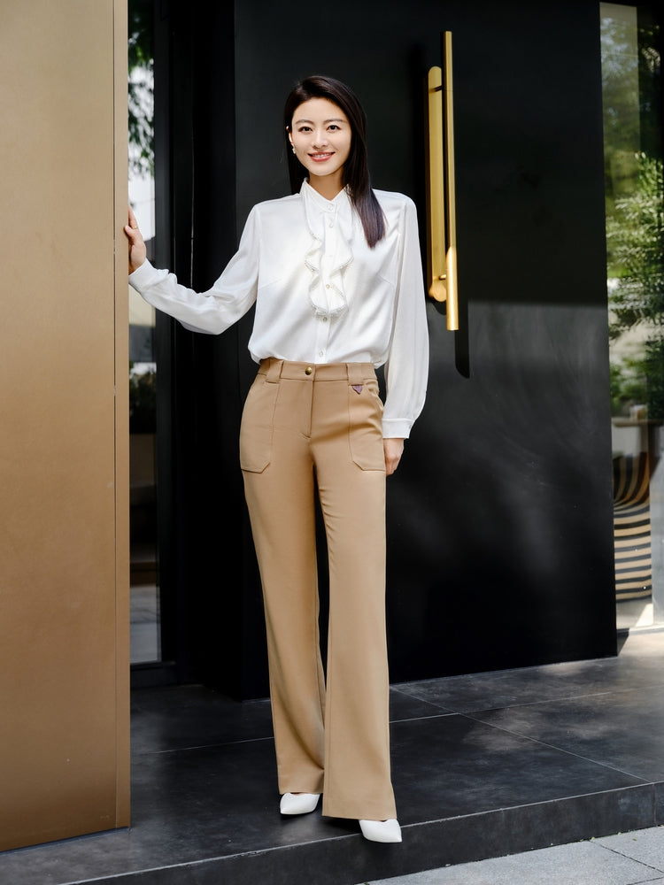Mulberry Silk Shirt | White