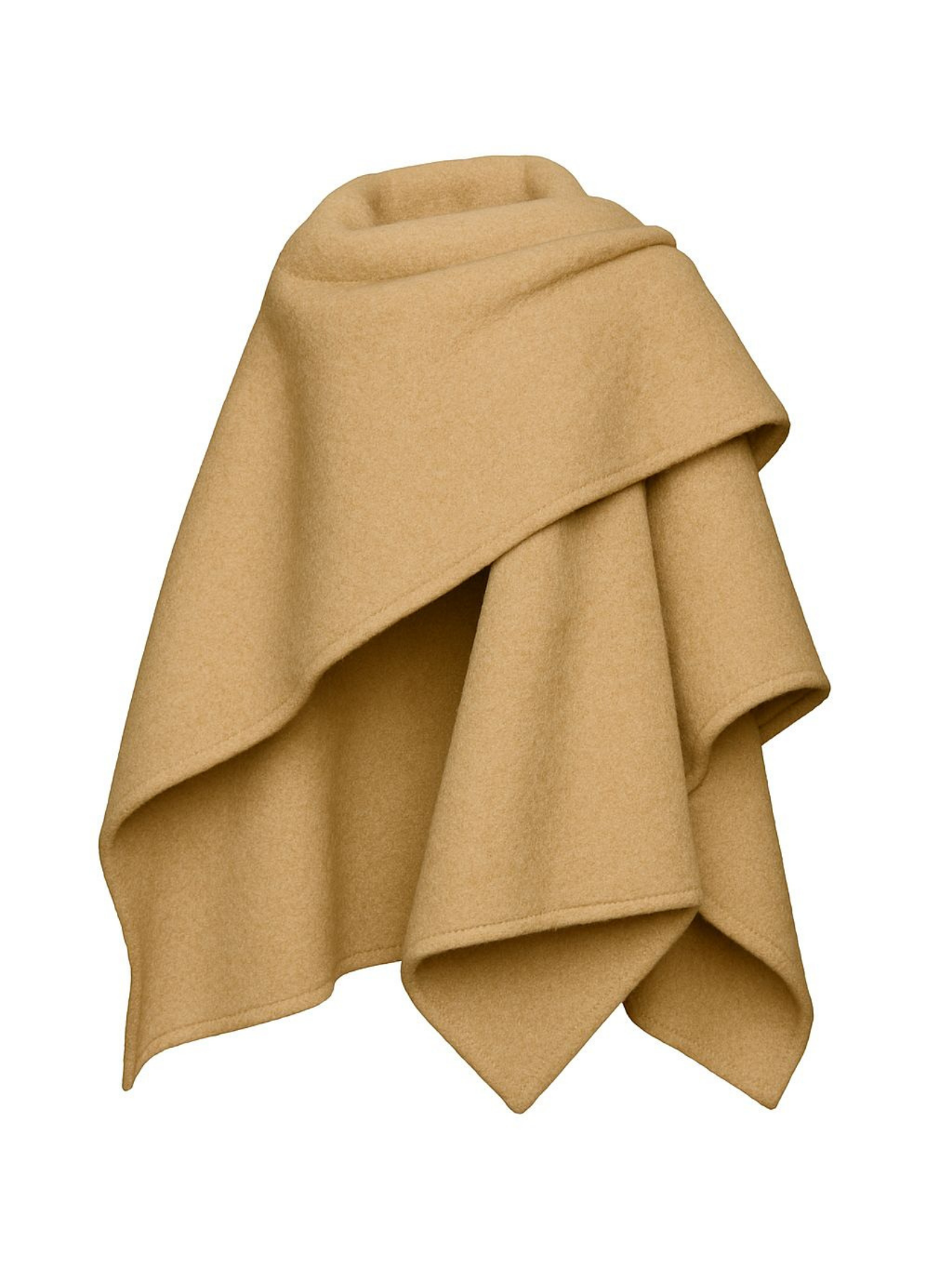 Wrap Cape | Solid Cream