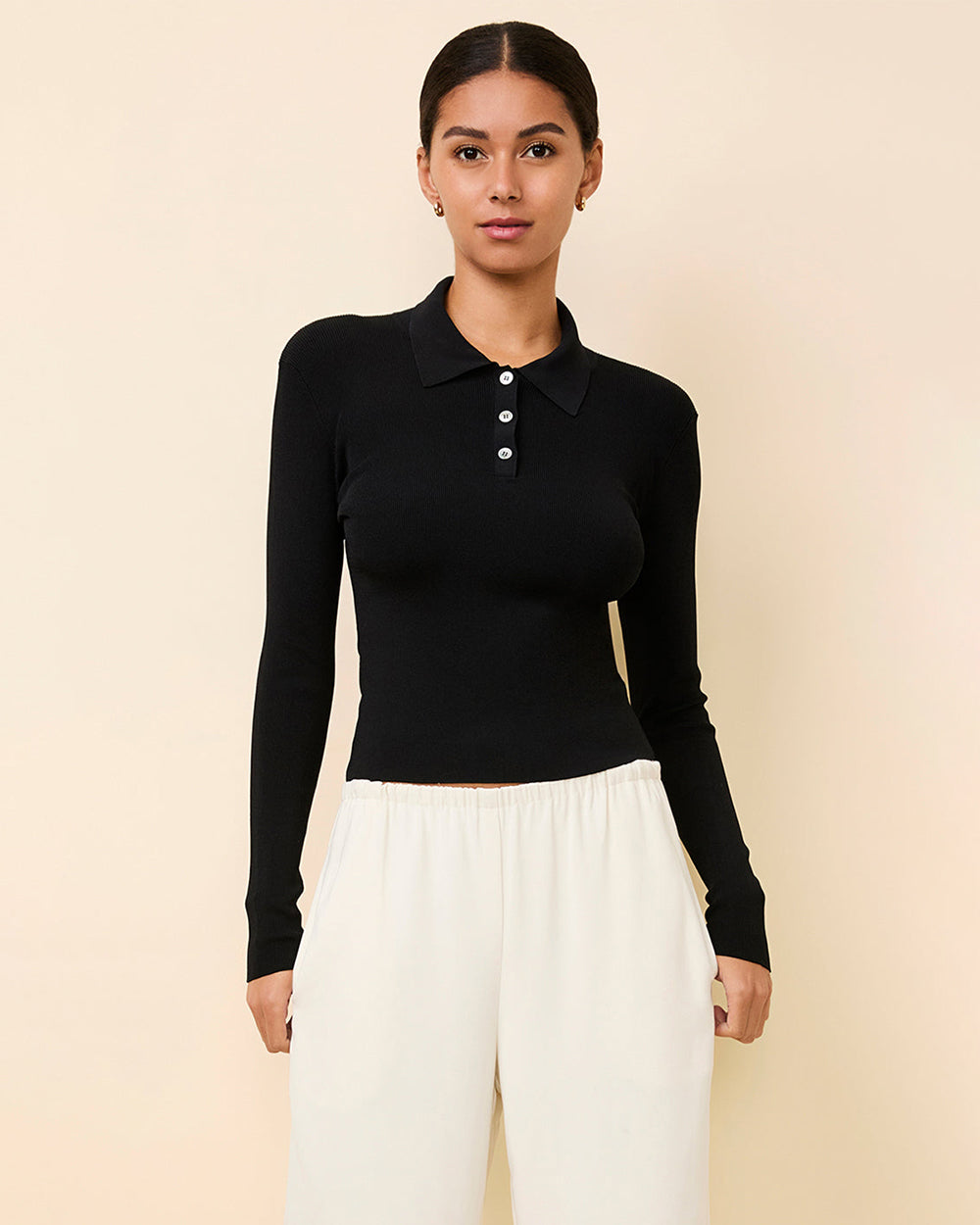 Women | Debra Top | Noir