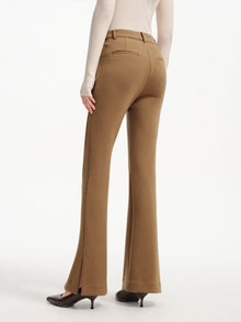 Flare-Leg Pants | Camel