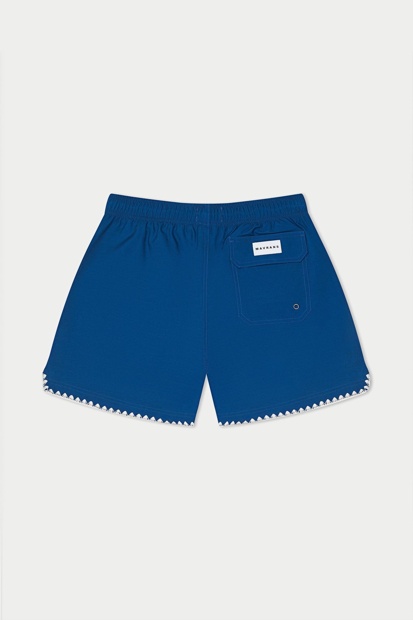 Navy Stitch Swim Short | Blue
