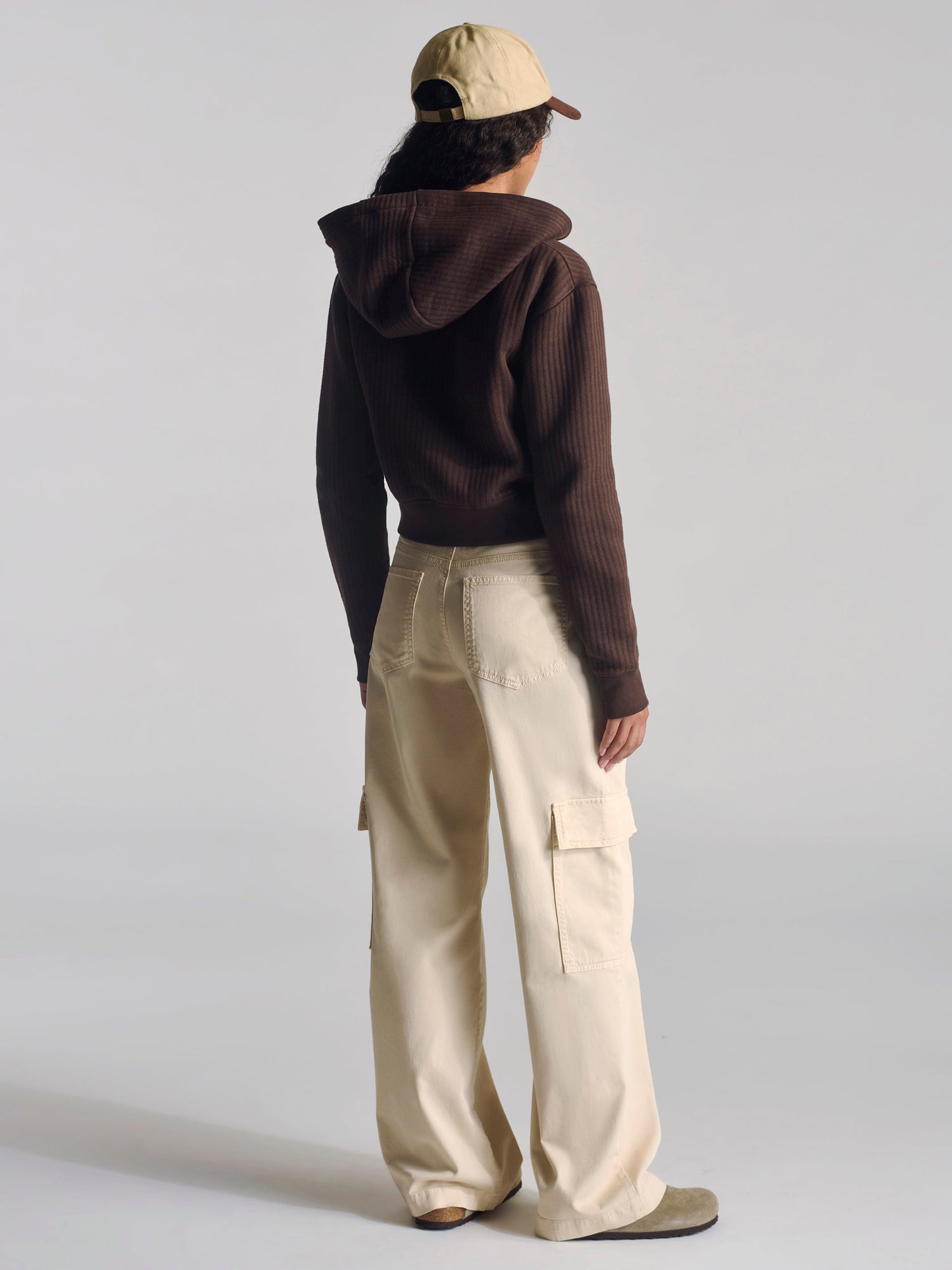 Womens | Zip Up Sweatshirt | Coffee Bean