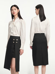 Silk Blouse | White
