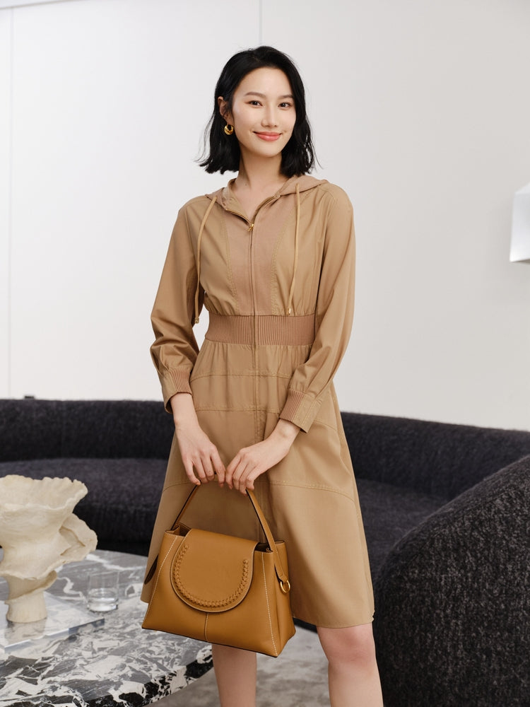 Raincoat Dress | Khaki