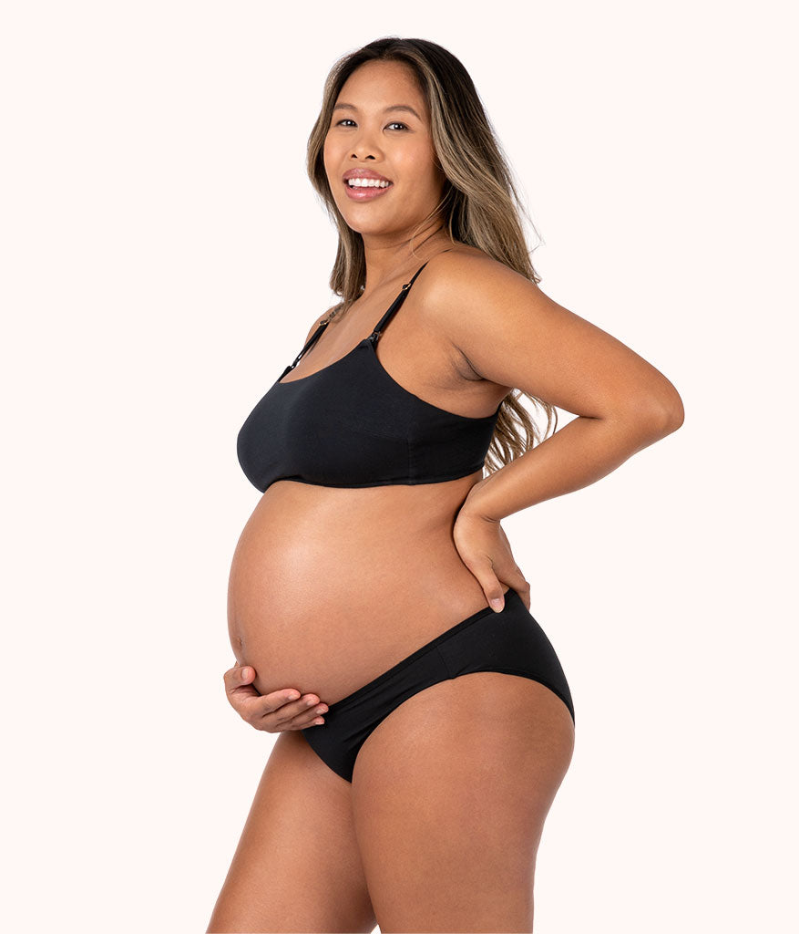 The All Day Nursing Bralette | Jet Black